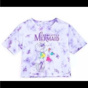 Little mermaid cropped t shirt